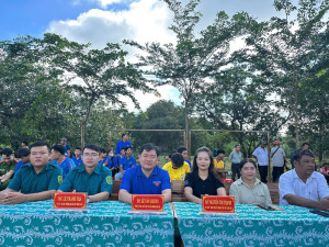 LỄ KHAI MẠC GIẢI BÓNG ĐÁ THANH NIÊN XÃ PHÚ TRUNG NĂM 2025