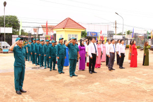 XÃ PHÚ TRUNG CHÀO CỜ THÁNG 9 – KỶ NIỆM 80 NĂM NGÀY QUỐC KHÁNH NƯỚC CỘNG HOÀ XÃ HỘI CHỦ NGHĨA VIỆT NAM (2/9/1945 – 2/9/2025)