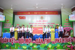 ĐẠI HỘI ĐẠI BIỂU HỘI NÔNG DÂN XÃ PHÚ TRUNG LẦN THỨ I, NHIỆM...