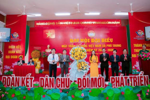 PHÚ TRUNG HOÀN THÀNH ĐẠI HỘI MTTQ VÀ CÁC TỔ CHỨC CHÍNH TRỊ - XÃ HỘI CẤP XÃ LẦN THỨ I, NHIỆM KỲ 2025 – 2030