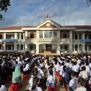 CÔNG AN XÃ PHÚ TRUNG TUYÊN TRUYỀN AN TOÀN GIAO THÔNG KHI SỬ DỤNG XE ĐẠP ĐIỆN ĐẾN TRƯỜNG TẠI TRƯỜNG TH&THCS PHÚ TRUNG