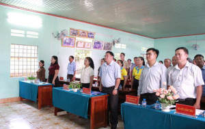 Thôn Bàu Đỉa tưng bừng tổ chức Ngày hội Đại đoàn kết toàn dân tộc