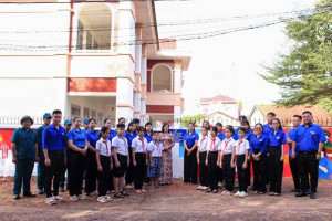 Ra mắt công trình thanh niên “Tường Xanh” – Điểm nhấn không gian văn hóa học đường