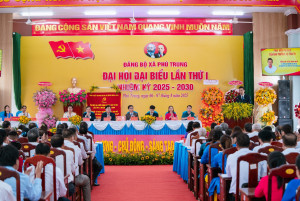 KỶ YẾU ĐẠI HỘI ĐẠI BIỂU ĐẢNG BỘ XÃ PHÚ TRUNG NHIỆM KỲ 2025 - 2030