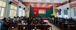 ĐẢNG ỦY XÃ PHÚ TRUNG THAM GIA HỘI NGHỊ TOÀN QUỐC NGHIÊN CỨU, HỌC TẬP, QUÁN TRIỆT VÀ TRIỂN KHAI THỰC HIỆN NGHỊ QUYẾT ĐẠI HỘI XIV CỦA ĐẢNG