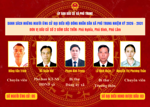 ĐƠN VỊ BẦU CỬ SỐ 2
