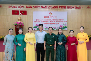 MTTQVN XÃ PHÚ TRUNG TỔ CHỨC HỘI NGHỊ CÁN BỘ, CÔNG CHỨC NĂM 2026: ĐOÀN KẾT - DÂN CHỦ - ĐỔI MỚI