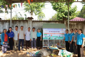RA MẮT MÔ HÌNH DÂN VẬN KHÉO “NGÔI NHÀ XANH” – LAN TỎA HÀNH ĐỘNG ĐẸP VÌ MÔI TRƯỜNG VÀ CỘNG ĐỒNG TẠI XÃ PHÚ TRUNG