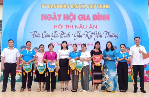 UBND XÃ PHÚ TRUNG TỔ CHỨC NGÀY HỘI GIA ĐÌNH VÀ HỘI THI NẤU ĂN (28/6/2001 - 28/6/2026)
