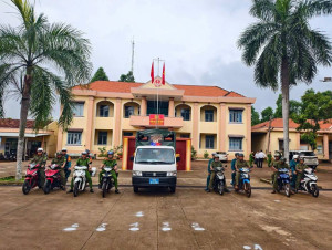 XÃ PHÚ TRUNG TỔ CHỨC LỄ RA QUÂN TẤN CÔNG, TRẤN ÁP TỘI PHẠM VỀ MA TÚY HƯỞNG ỨNG THÁNG HÀNH ĐỘNG PHÒNG, CHỐNG MA TÚY NĂM 2026