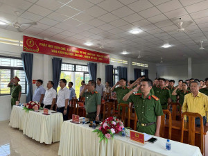 XÃ PHÚ VINH TRIỂN KHAI ĐỢT CAO ĐIỂM TẤN CÔNG, TRẤN ÁP TỘI PHẠM BẢO ĐẢM AN NINH, TRẬT TỰ