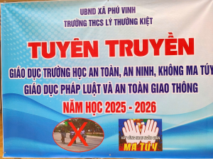 XÂY DỰNG TRƯỜNG HỌC AN TOÀN – HÀNH TRÌNH NUÔI DƯỠNG MÔI TRƯỜNG GIÁO DỤC LÀNH MẠNH, PHÁT TRIỂN TOÀN DIỆN CHO HỌC SINH