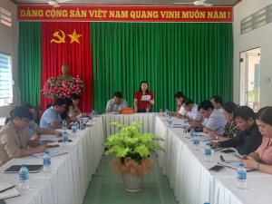 Ủy Ban MTTQ Việt Nam xã Phú Vinh tổ chức Hội nghị hiệp thương lần thứ nhất để thỏa thuận số lượng, cơ cấu, thành phần, số lượng người ứng cử đại biểu Hội đồng nhân dân  xã nhiệm kỳ 2026 - 2031