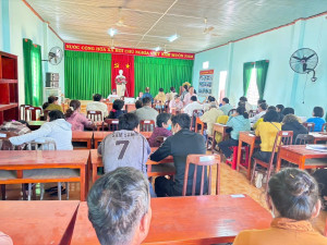 XÃ PHÚ VINH TỔNG KẾT CÔNG TÁC TÍN DỤNG CHÍNH SÁCH XÃ HỘI NĂM 2025