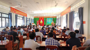 XÃ PHÚ VINH TỔ CHỨC HỘI NGHỊ XÚC TIẾN LIÊN KẾT XÂY DỰNG MÃ SỐ VÙNG TRỒNG SẦU RIÊNG XUẤT KHẨU