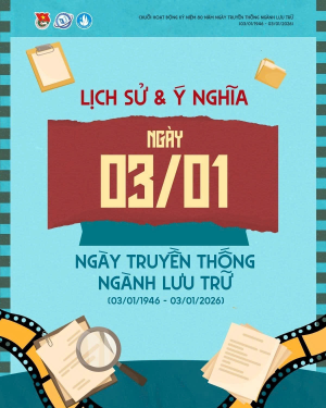 UBND XÃ  PHÚ VINH TÍCH CỰC HƯỞNG ỨNG KỶ NIỆM 80 NĂM NGÀY LƯU TRỮ VIỆT NAM (03/01/1946 – 03/01/2026)