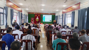 Ủy Ban Bầu Cử Xã Phú Vinh Tổ Chức Tập Huấn Nghiệp Vụ Công Tác Bầu Cử