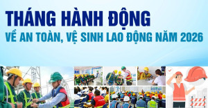 HƯỞNG ỨNG THÁNG HÀNH ĐỘNG VỀ AN TOÀN, VỆ SINH LAO ĐỘNG NĂM 2026 TRÊN ĐỊA BÀN XÃ PHÚ VINH: "BẢO ĐẢM QUYỀN ĐƯỢC LÀM VIỆC TRONG MÔI TRƯỜNG AN TOÀN VÀ VỆ SINH"