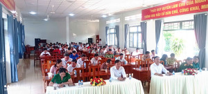 ĐẢNG ỦY XÃ PHÚ VINH TỔ CHỨC HỘI NGHỊ TRỰC TUYẾN QUÁN TRIỆT NGHỊ QUYẾT HỘI NGHỊ TRUNG ƯƠNG LẦN THỨ HAI KHÓA XIV