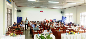 ĐẢNG ỦY XÃ PHÚ VINH TỔ CHỨC HỘI NGHỊ BÁO CÁO VIÊN TỈNH ỦY THÁNG 04/2026