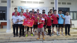 Phú Vinh: Sôi nổi Giải bóng đá 7 người tại Đại hội Thể dục Thể thao xã lần thứ nhất năm 2026