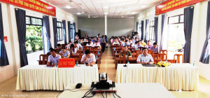 ĐẢNG ỦY XÃ PHÚ VINH THAM DỰ HỘI NGHỊ TOÀN QUỐC NGHIÊN CỨU, HỌC TẬP, QUÁN TRIỆT VÀ TRIỂN KHAI THỰC HIỆN NGHỊ QUYẾT SỐ 10-NQ/TW CỦA BỘ CHÍ TRỊ VỀ PHÁT TRIỂN KINH TẾ CÓ VỐN ĐẦU TƯ NƯỚC NGOÀI
