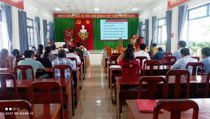 ĐẢNG ỦY XÃ PHÚ VINH TỔ CHỨC HỘI NGHỊ BÁO CÁO VIÊN THÀNH ỦY...