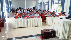 ĐẢNG  UỶ XÃ PHÚ VINH THAM DỰ HỘI NGHỊ TOÀN QUỐC QUÁN TRIỆT NGHỊ QUYẾT HỘI NGHỊ TRUNG ƯƠNG 3 KHÓA XIV TẠI XÃ PHÚ VINH