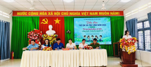 DIỄN ĐÀN TRẺ EM XÃ PHÚ VINH NĂM 2026 "Lắng nghe tiếng nói trẻ em – Chung tay xây dựng môi trường an toàn, hạnh phúc, vững bước trong kỷ nguyên số"