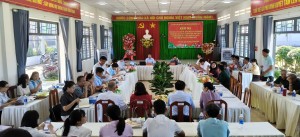 Xã Phú Vinh: Kiểm tra công tác lấy ý kiến sự hài lòng của...