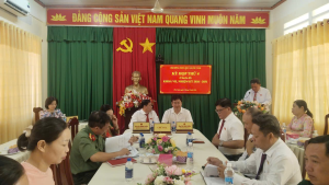 Tổ Chức Kỳ Họp Thứ 4 (Chuyên đề) HĐND Xã Khóa Vii, Nhiệm Kỳ...
