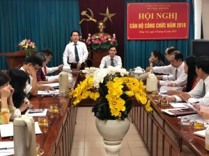 Sở Công Thương: Tổ chức hội nghị cán bộ công chức năm 2018