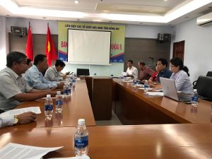 Sở Công Thương làm việc với Hiệp hội doanh nghiệp tỉnh
