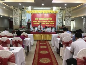 HỘI NGHỊ ĐẢNG VIÊN SỞ CÔNG THƯƠNG 6 THÁNG ĐẦU NĂM  2019
