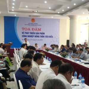 CỤC CÔNG THƯƠNG TỔ CHỨC TOẠ ĐÀM VỀ CÔNG TÁC PHÁT TRIỂN SẢN PHẨM CÔNG NGHIỆP NÔNG THÔN TIÊU BIỂU