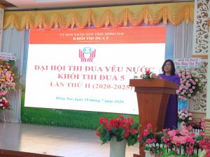 ĐẠI HỘI THI ĐUA YÊU NƯỚC KHỐI 5 lần II (2020-2025)