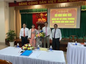 Đảng bộ Sở Công Thương tổ chức Hội nghị đảng viên 6 tháng đầu năm 2020