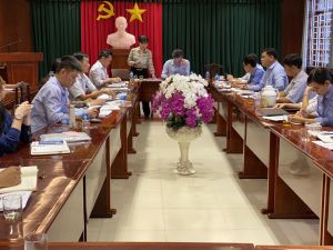 Sở Công Thương làm việc với huyện Long Thành và Nhơn Trạch