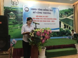 Sở Công Thương tổ chức Hội nghị ra mắt cộng tác viên khuyến công giai đoạn 2020-2021.