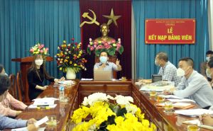 Sở Công thương làm việc với các sở, ngành, địa phương và đơn vị liên quan về việc thực hiện dự án truy xuất nguồn gốc thực phẩm thiết yếu có nguồn gốc động vật trên địa bàn tỉnh giai đoạn 2021-2025.