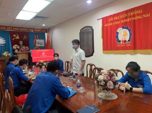 Lễ Công bố Quyết định hạ cấp Đoàn TNCS Hồ Chí Minh Sở Công Thương và ra mắt Ban chấp hành Chi đoàn lâm thời.