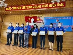 Chi đoàn Sở Công Thương đạt danh hiệu "Chi đoàn vững mạnh xuất sắc" năm 2021