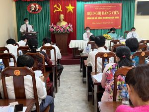 Sở Công Thương tổ chức Hội nghị Đảng viên Đảng bộ Sở Công Thương năm 2021