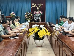 Sở Công Thương làm việc với TP.Biên Hòa về tình hình công nghiệp, thương mại