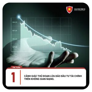 CẢNH GIÁC THỦ ĐOẠN LỪA ĐẢO ĐẦU TƯ TÀI CHÍNH TRÊN KHÔNG GIAN MẠNG