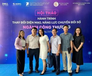 Sở Công Thương đã tham dự Hội thảo Chuyển đổi số ngành Công thương tại Bình Dương