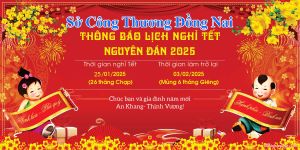 Thông báo về việc tạm ngưng tiếp nhận hồ sơ thủ tục hành chính thuộc thẩm quyền giải quyết của Sở Công Thương trong dịp Tết Nguyên đán