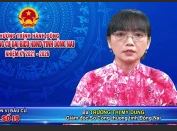 bà Trương Thị Mỹ Dung- Giám đốc Sở Công  Thương - Phát biểu tại Chương trình hảnh động-Đơn vị bầu cử Hội đồng nhân dân - Số 19