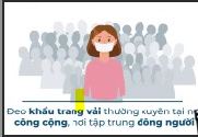 Thông điệp 5K - Phòng chống dịch covid-19
