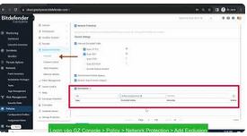 Hướng dẫn restore Quarantine file và add exclusion_GravityZone